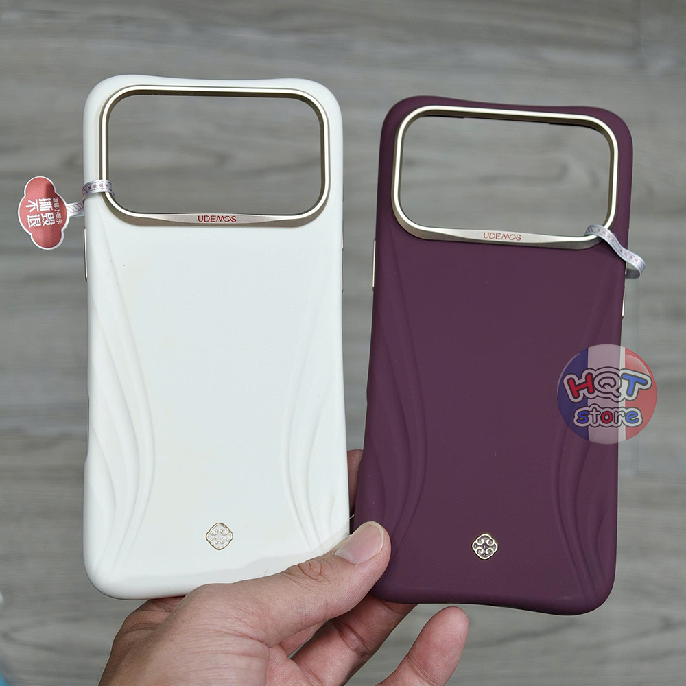 Ốp lưng silicon UDEMOS Wing Case cho iPhone 18 Pro Max / 17