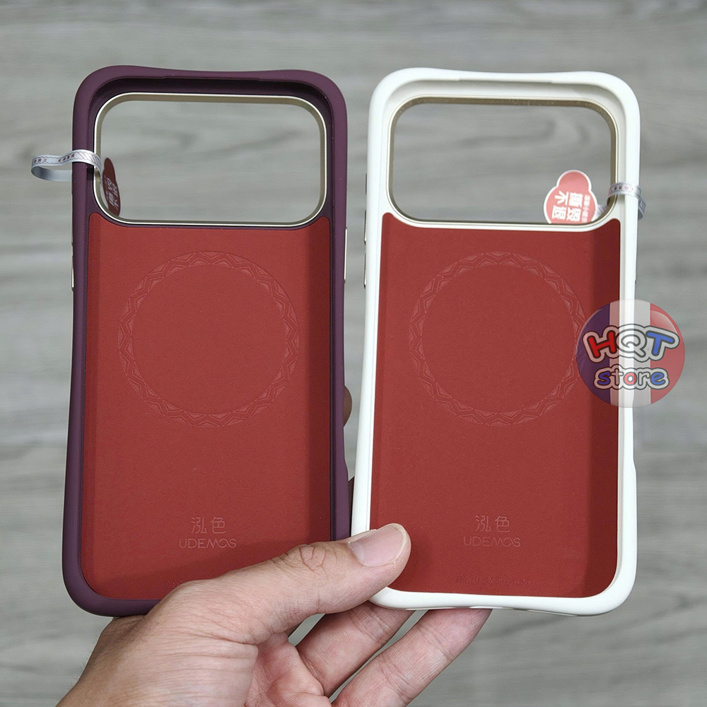 Ốp lưng silicon UDEMOS Wing Case cho iPhone 18 Pro Max / 17