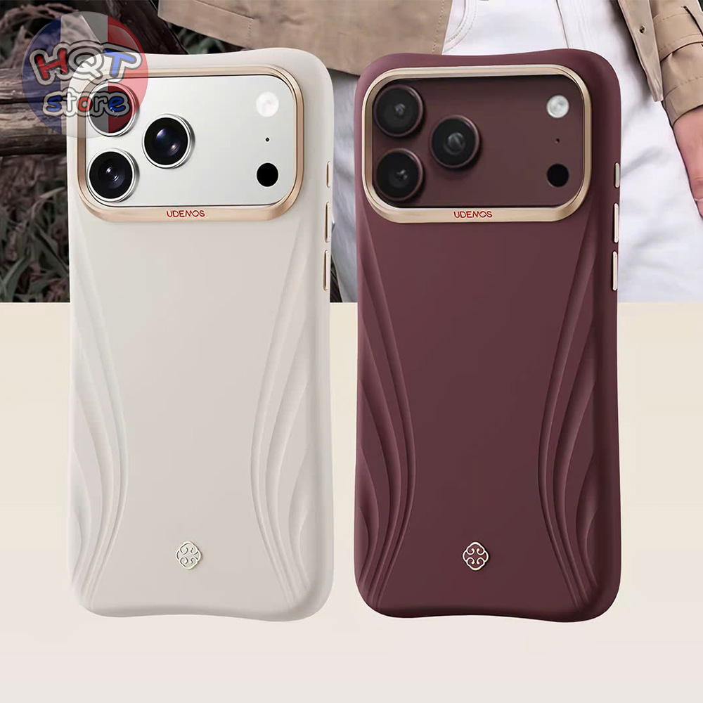 Ốp lưng silicon UDEMOS Wing Case cho iPhone 18 Pro Max / 17