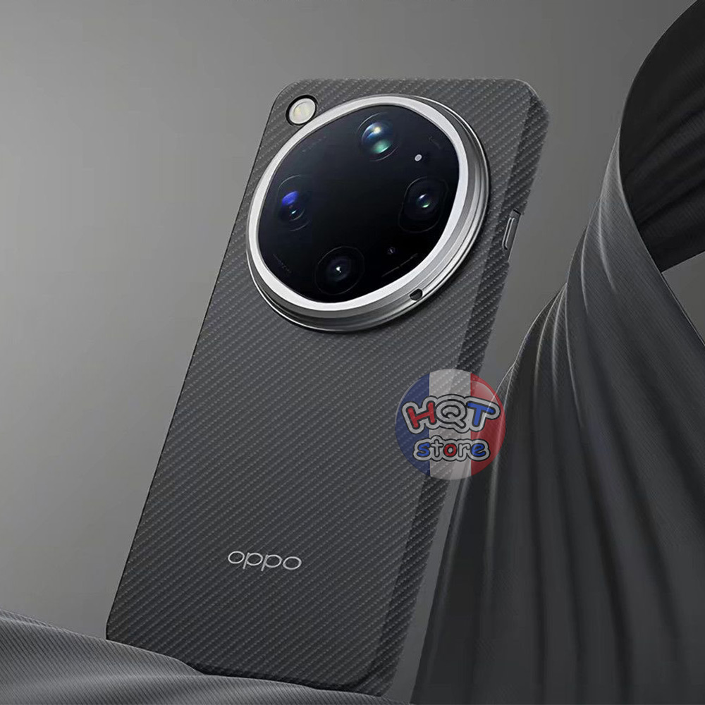 Ốp lưng sợi Carbon Oppo Aramid Magnetic Case cho Find X9 Ultra