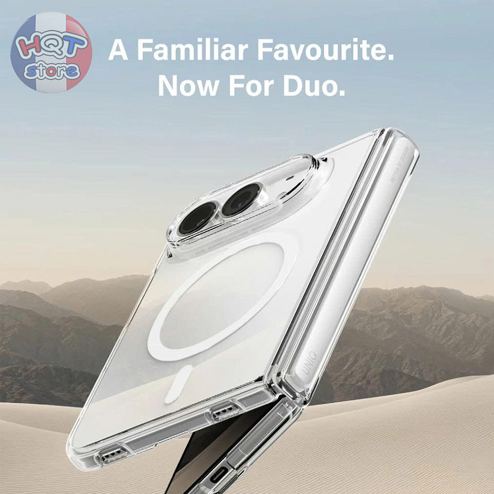 Ốp lưng UNIQ MagClick Charging LifePro Xtreme cho iPhone Duo