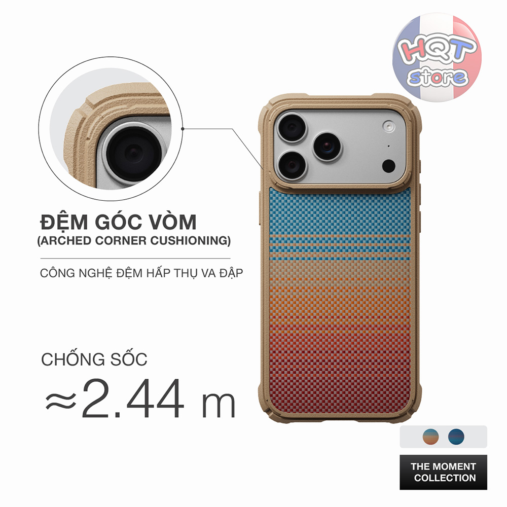 Ốp PITAKA Cairn Case cho iPhone 18 Pro Max / Pro / 17 Pro Max