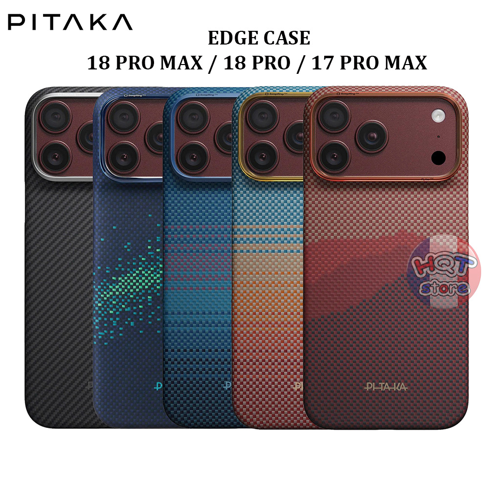 Ốp PITAKA Edge Case cho iPhone 18 Pro Max / Pro / 17 Pro Max