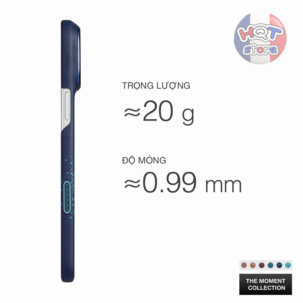 Ốp PITAKA Edge Case cho iPhone 18 Pro Max / Pro / 17 Pro Max
