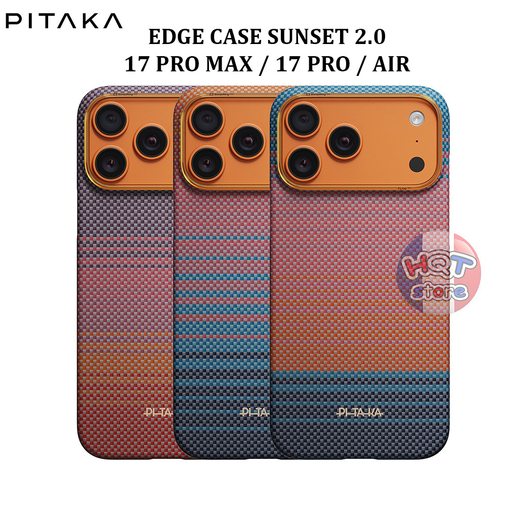 Ốp PITAKA Edge Case Sunset 2.0 iPhone 17 Pro Max / 17 Pro / Air
