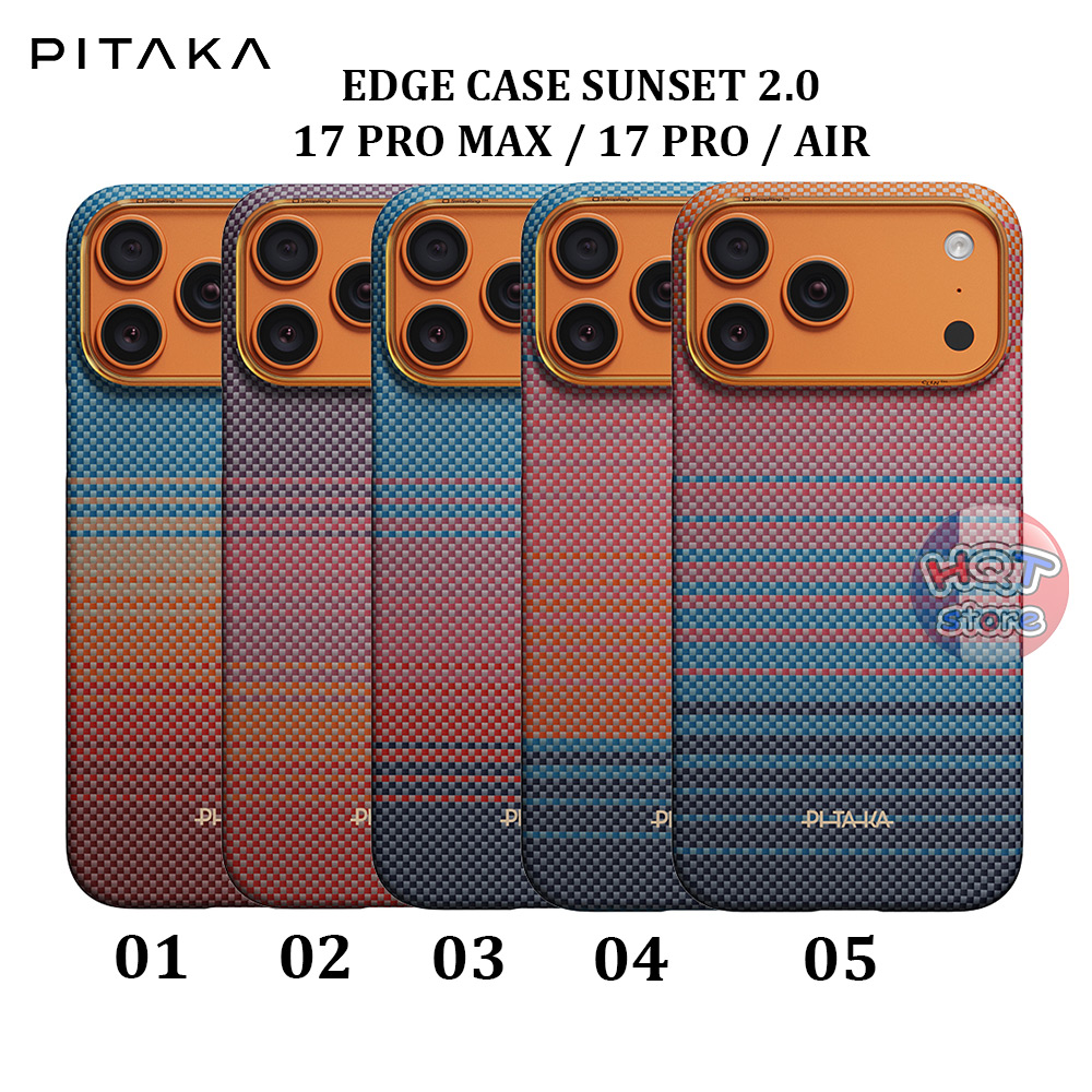 Ốp PITAKA Edge Case Sunset 2.0 iPhone 17 Pro Max / 17 Pro / Air