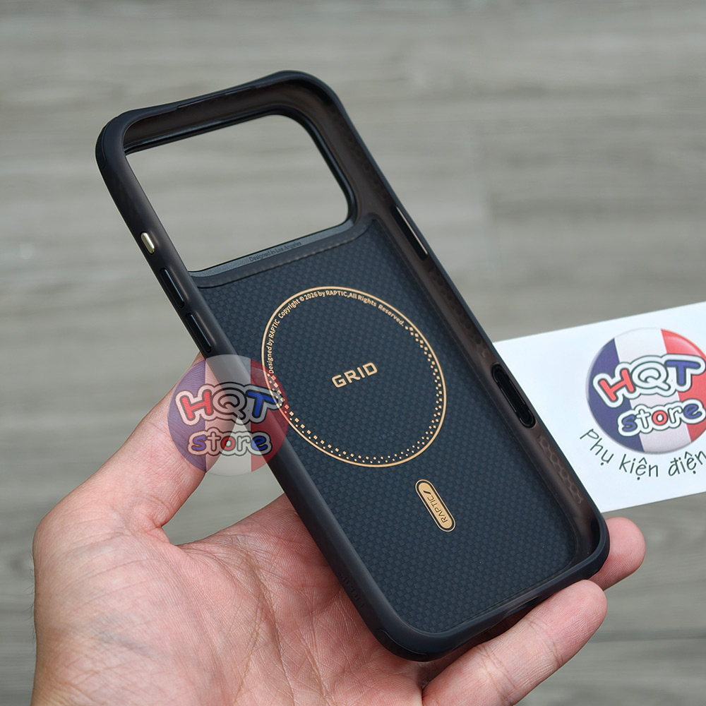Ốp Raptic Aramid Dual Grid Valor iPhone 18 Pro Max / Pro / 17