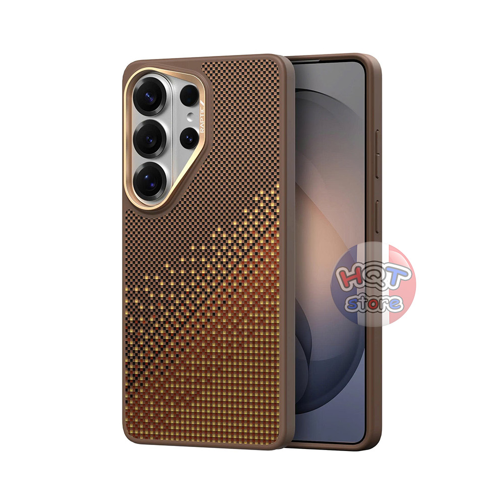 Ốp Raptic Aramid Dual Samsung S26 Ultra chống sốc full viền