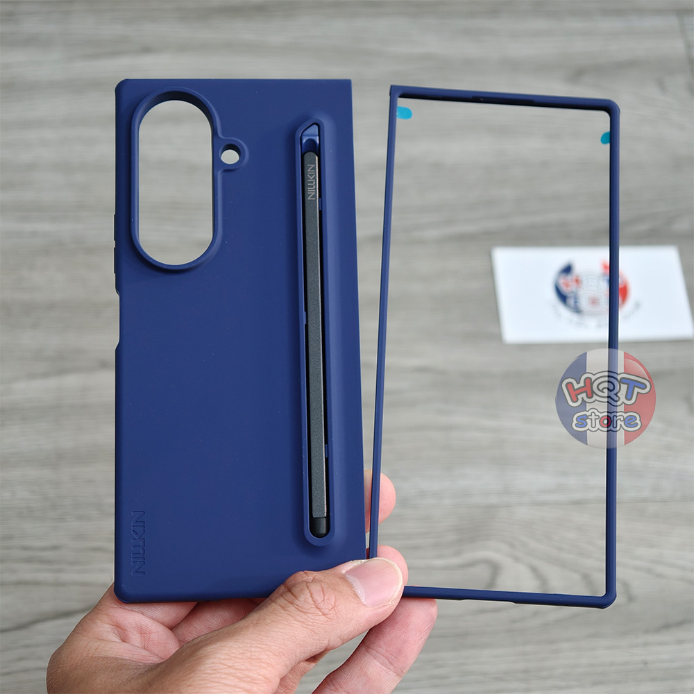 Ốp Silicon kèm bút Nillkin Flex Pure Fold Case Galaxy Z Fold 8 Ultra