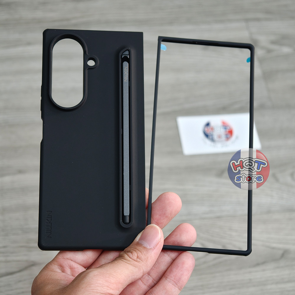 Ốp Silicon kèm bút Nillkin Flex Pure Fold Case Galaxy Z Fold 8 Ultra