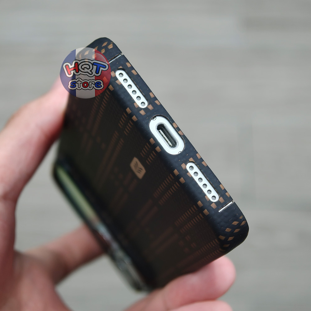 Ốp lưng Raptic Aramid Skin Grid Valor cho iPhone 18 Pro Max / 17