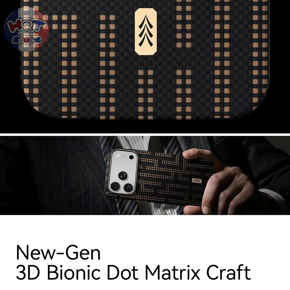 Ốp lưng Raptic Aramid Skin Grid Valor cho iPhone 18 Pro Max / 17
