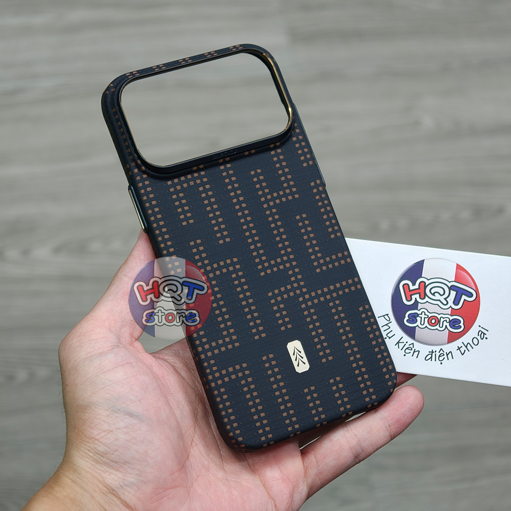 Ốp lưng Raptic Aramid Skin Grid Valor cho iPhone 18 Pro Max / 17