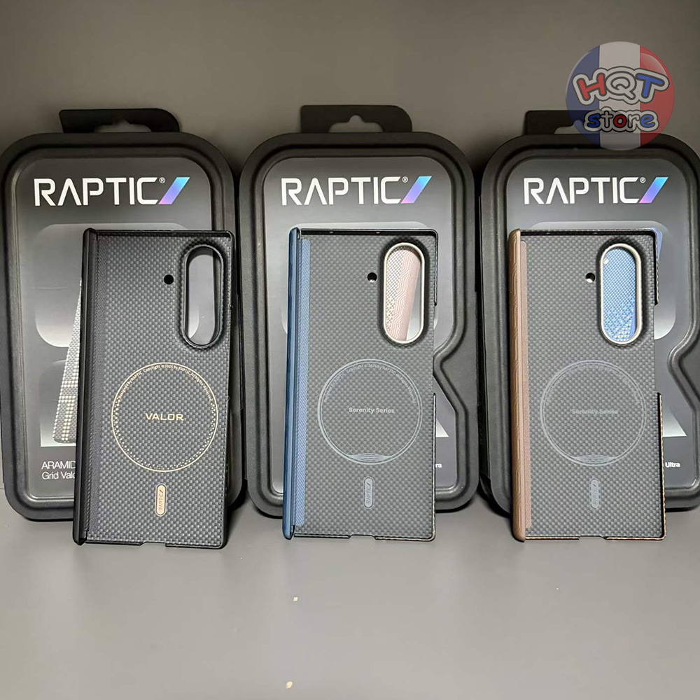 Ốp sợi Aramid Raptic Skin-Grid Valor Samsung Z Fold 8 Ultra / 8
