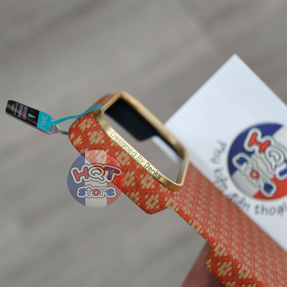 Ốp Sợi Kevlar Benks Fortune Orange iPhone 17 Pro Max / 17 Pro