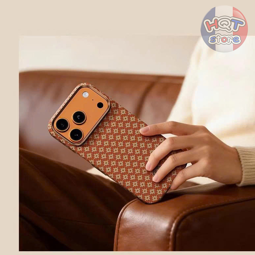 Ốp Sợi Kevlar Benks Fortune Orange iPhone 17 Pro Max / 17 Pro