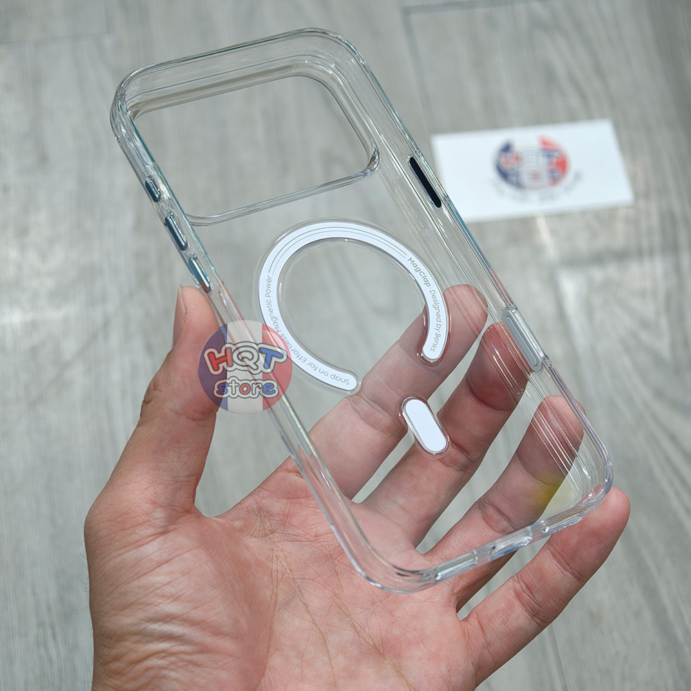 Ốp trong Benks Crystal Clear Case iPhone 18 Pro Max / Pro / 17