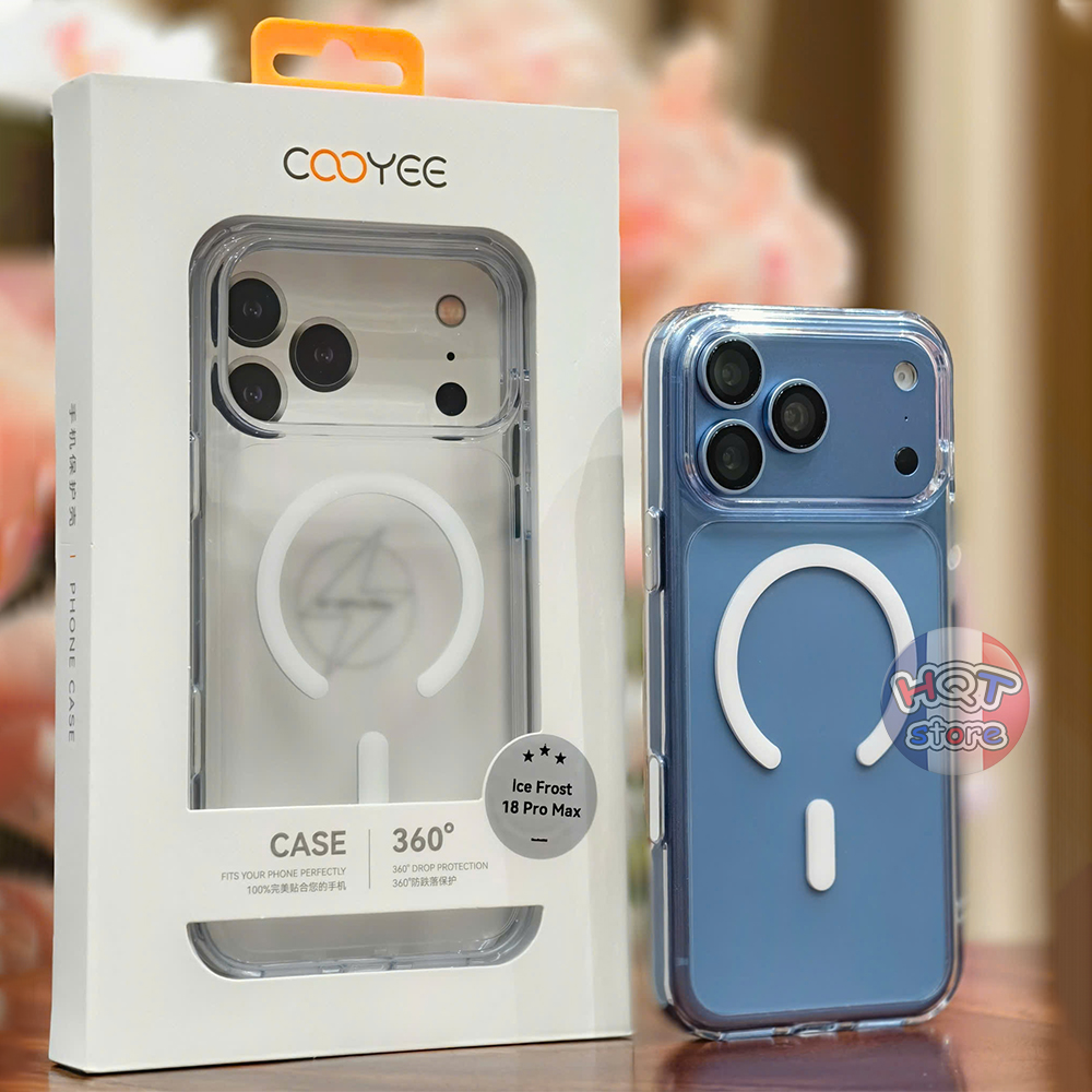Ốp trong nhám COOYEE Ice Frost IPhone 18 Pro Max 17 Series