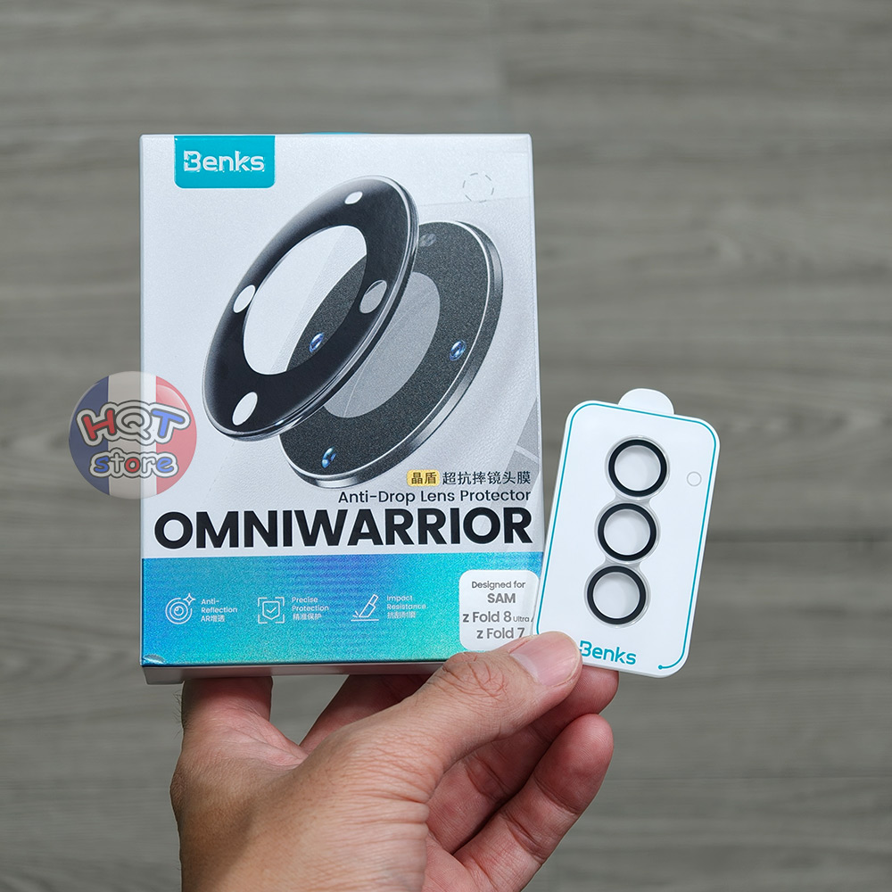 Ốp Viền Kính Camera Benks OmniWarrior AR Z Fold 8 Ultra / 8 / 7