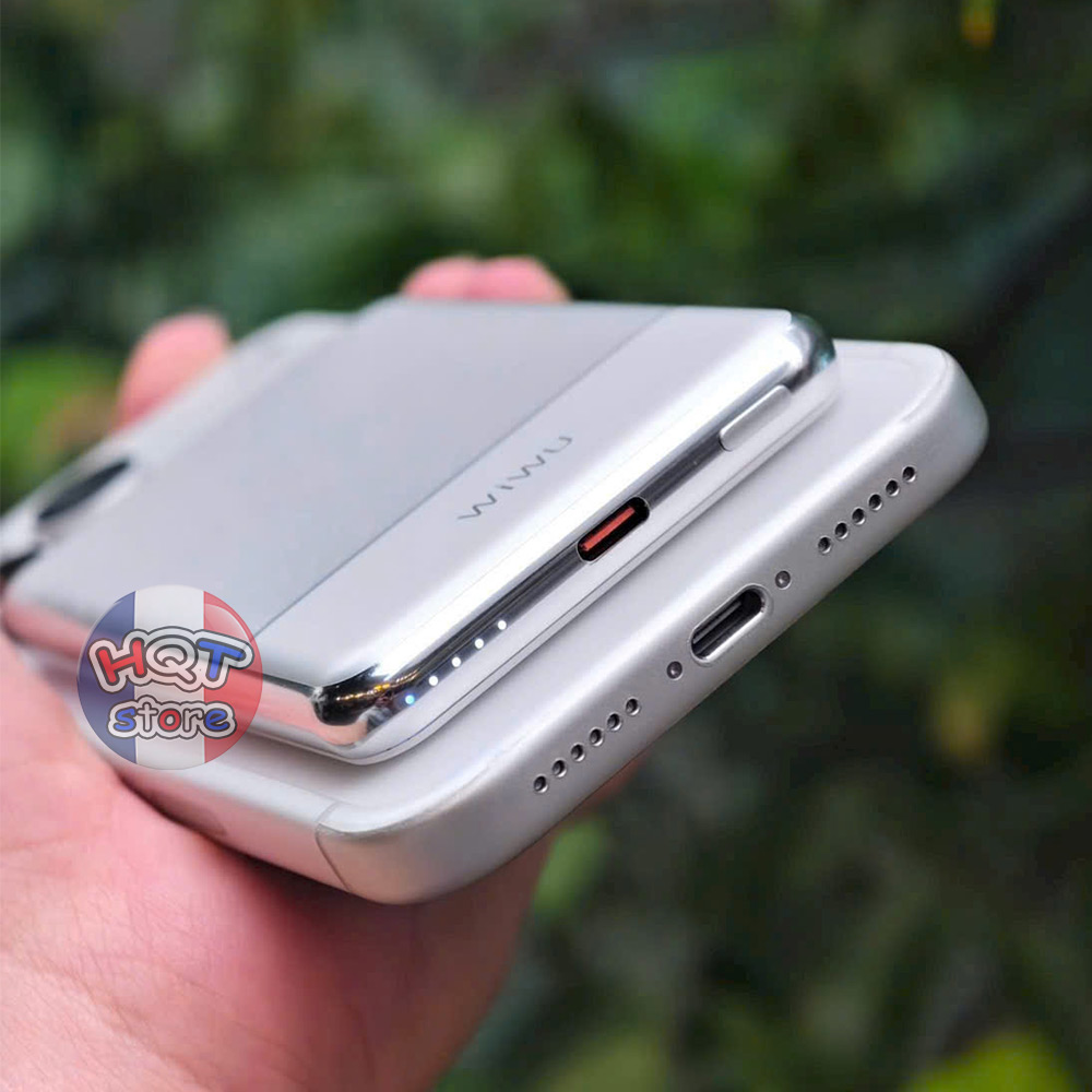 Pin Sạc WiWU Silver Seraph Wi-P088 Wi-P089 5000 10000 mAh