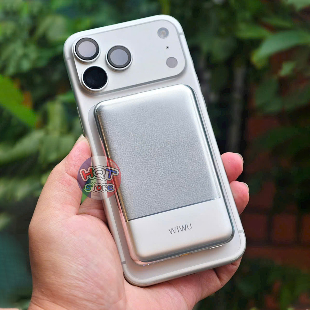 Pin Sạc WiWU Silver Seraph Wi-P088 Wi-P089 5000 10000 mAh