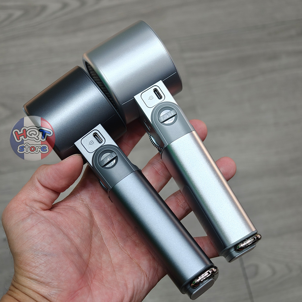 Quạt mini cầm tay IceWing JF181 vỏ nhôm tích hợp sò lạnh