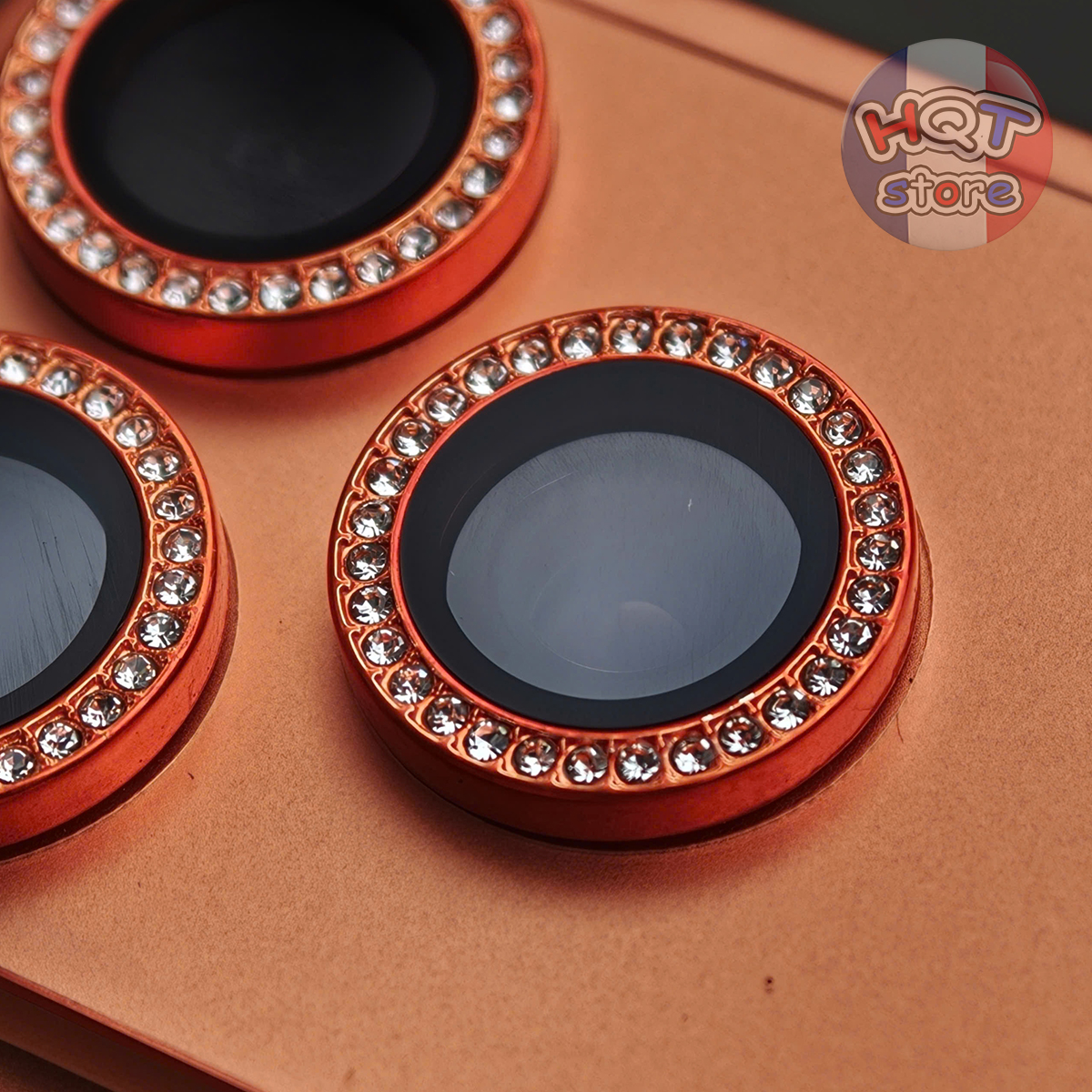 Viền Kính Camera URR Diamond Lens iPhone 17 Pro Max 17 Pro 16 Pro Max