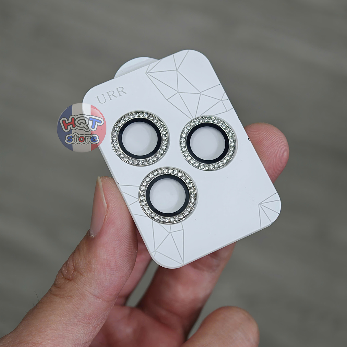 Viền Kính Camera URR Diamond Lens iPhone 17 Pro Max 17 Pro 16 Pro Max