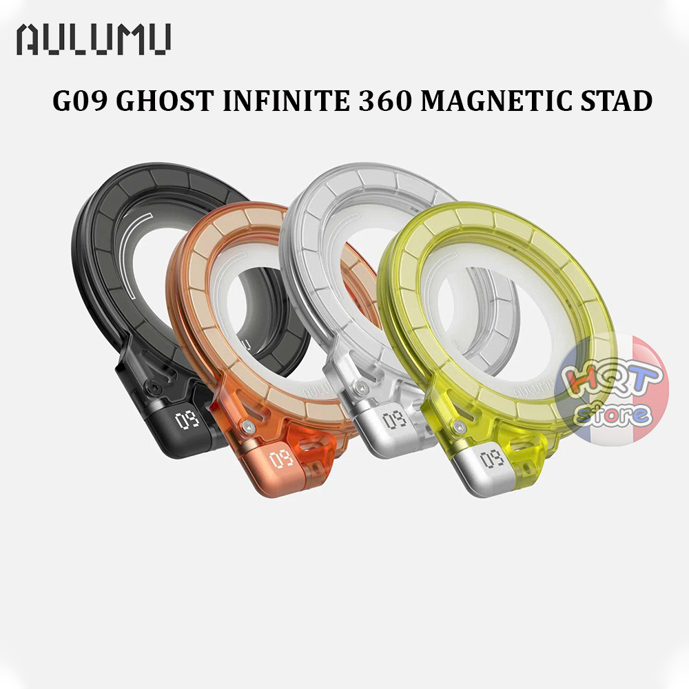 Vòng Nam Châm Aulumu G09 Ghost Infinite 360 Magnetic Stand