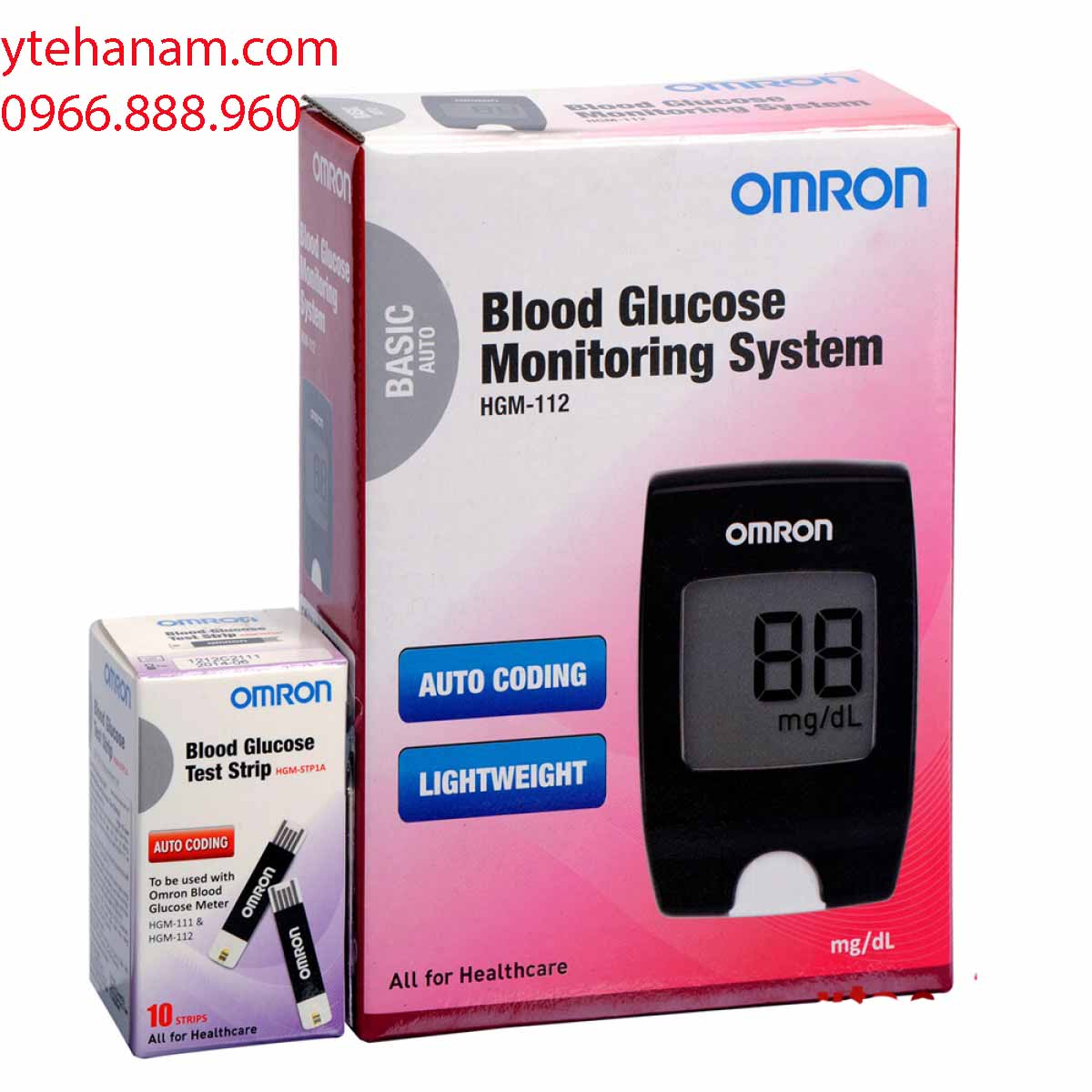 máy đo đường huyết Omron HGM 112