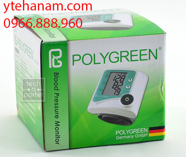 Máy đo huyết áp cổ tay Polygreen KP-6230