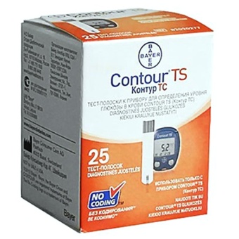 Que thử đường huyết Bayer Contour TS