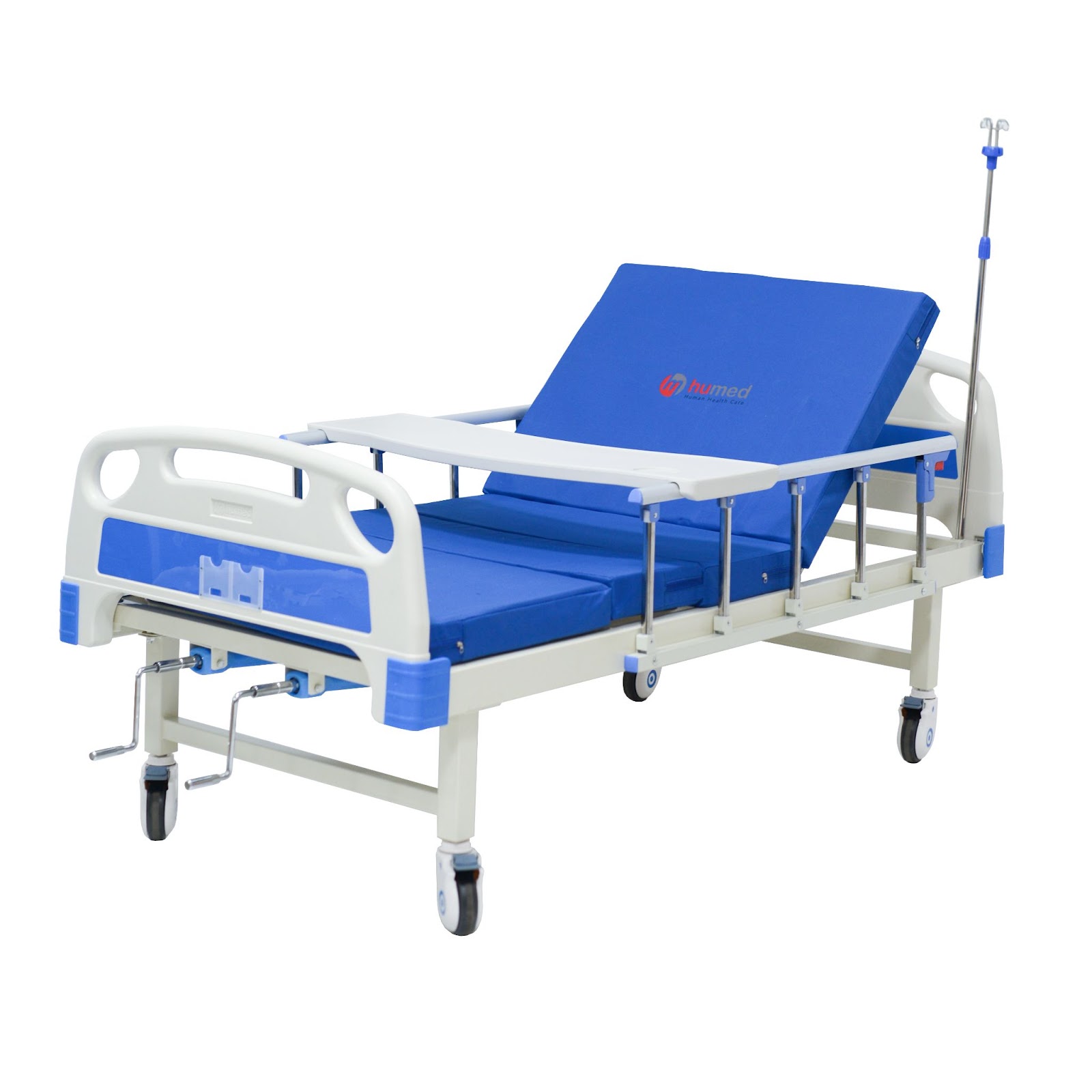 giường bệnh nhân 2 tay quay Humed Hm-C2