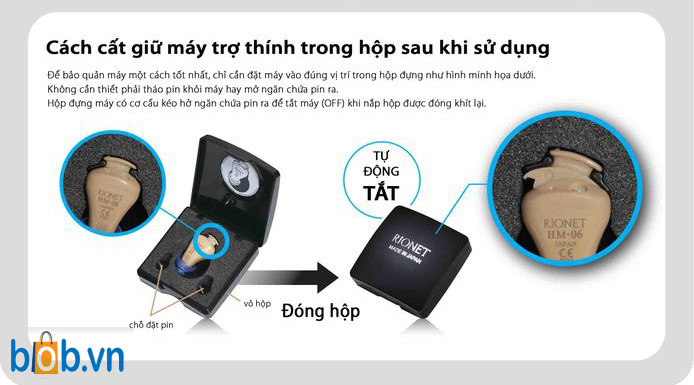 Máy trợ thính rionet HM-06