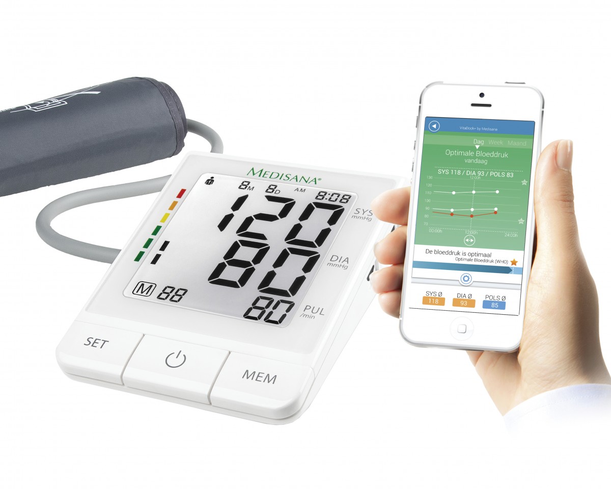 Máy đo huyết áp điện tử bắp tay Medisana BU 530