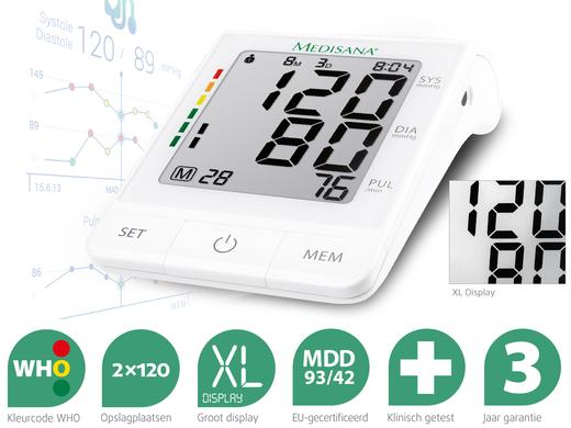Máy đo huyết áp điện tử bắp tay Medisana BU 530