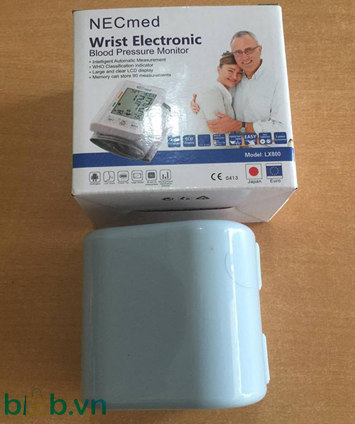 Máy đo huyết áp cổ tay NECmed LX800