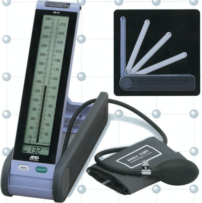 Máy đo huyết áp không thuỷ ngân A&D UM-101