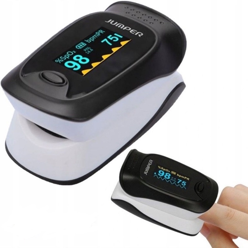 ​​​​​​​Máy Đo Nồng Độ Oxy Trong Máu SpO2 Cầm Tay Jumper SPO2 JPD-500D