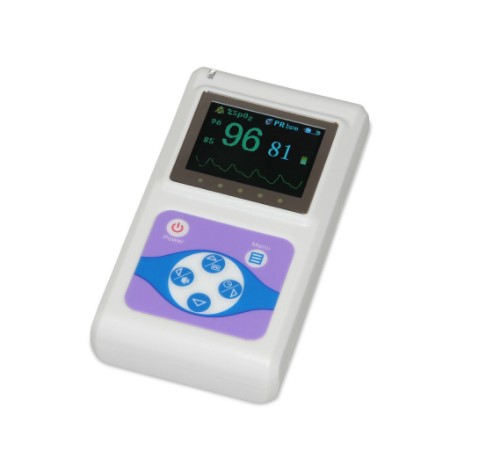 Máy đo nồng độ oxy trong máu cầm tay có dây Contec CMS60D cho trẻ sơ sinh