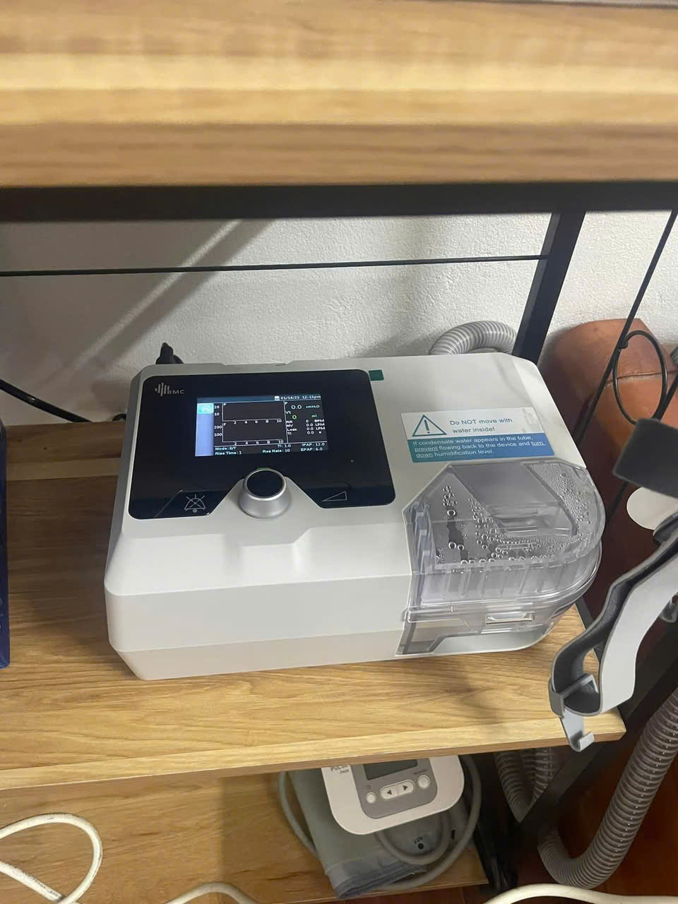 máy trợ thở 2 chiều bmc g2s b25t