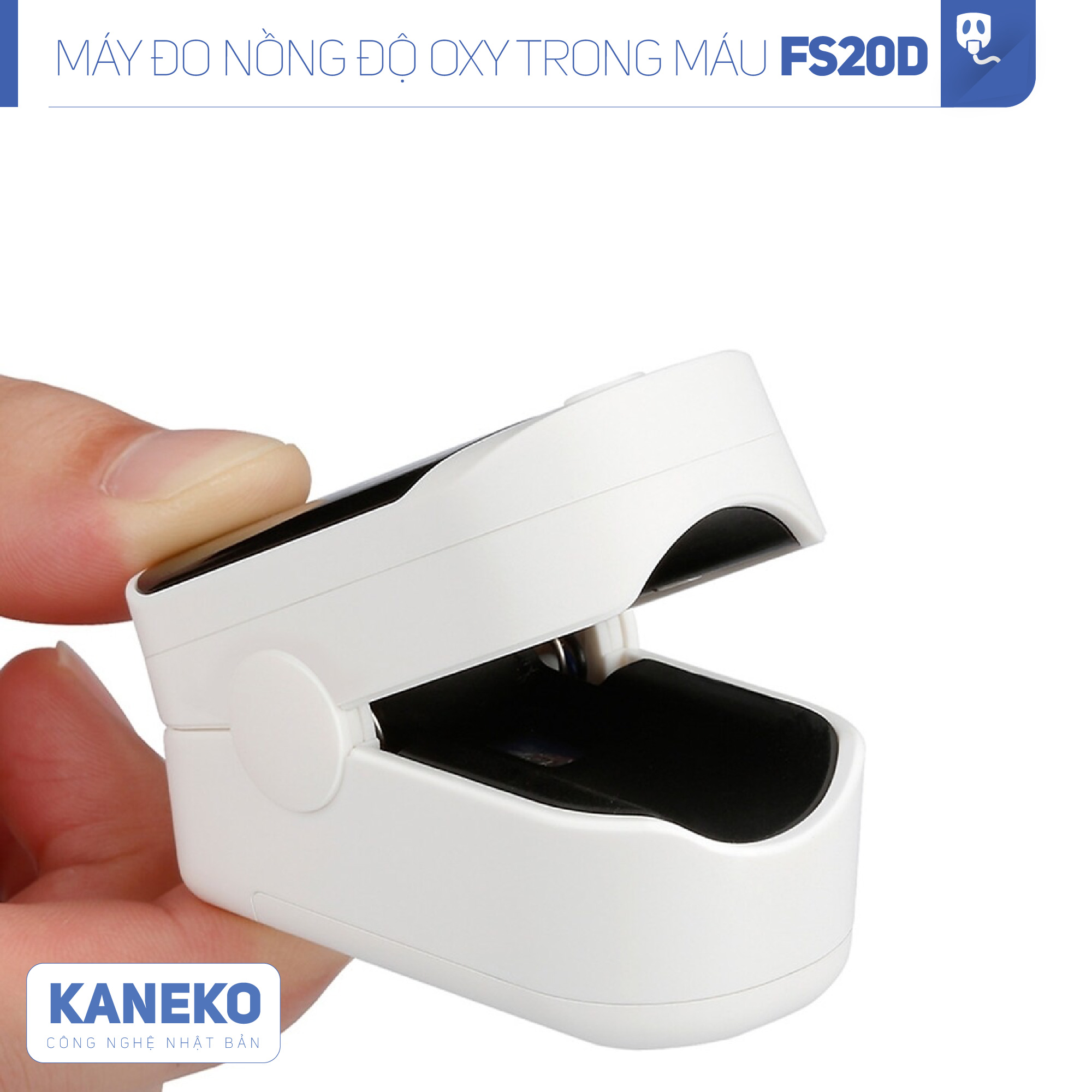 Máy đo nồng độ oxy trong máu SPO2 Kaneko FS20D