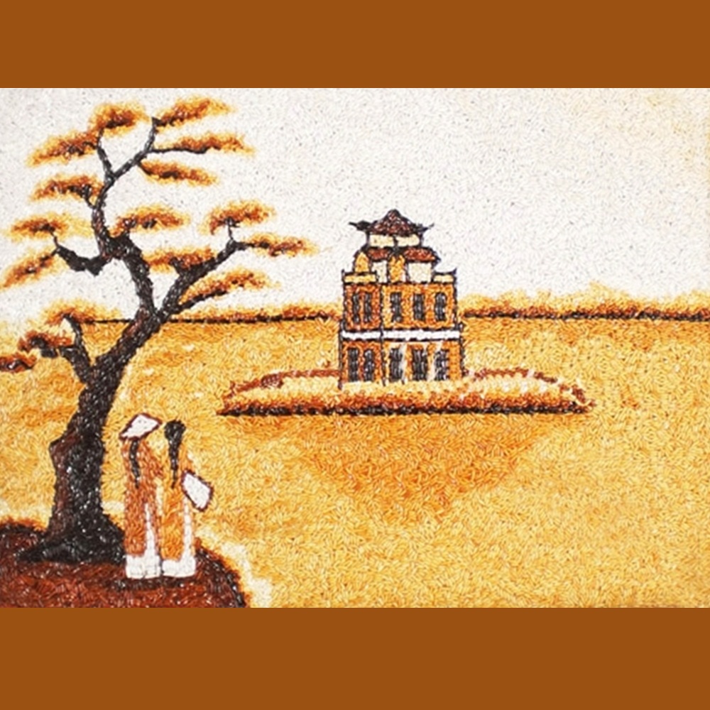 Hoa gạo 'thắp lửa' bên tháp Rùa Hồ Gươm - Báo Quảng Ninh điện tử