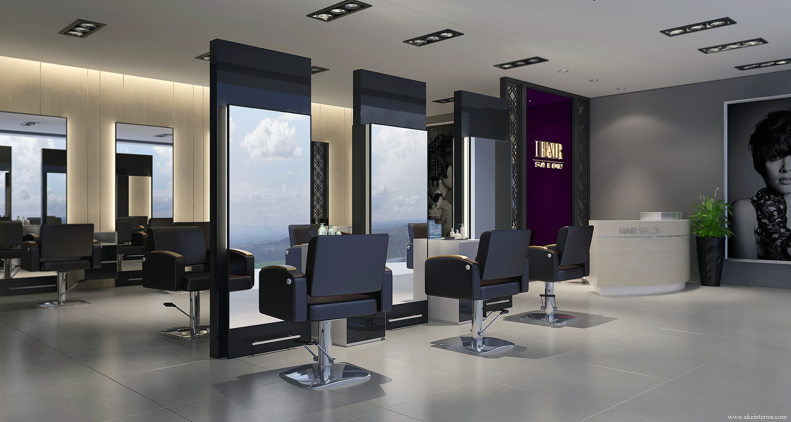 thiết kế salon tóc nam đà nẵng