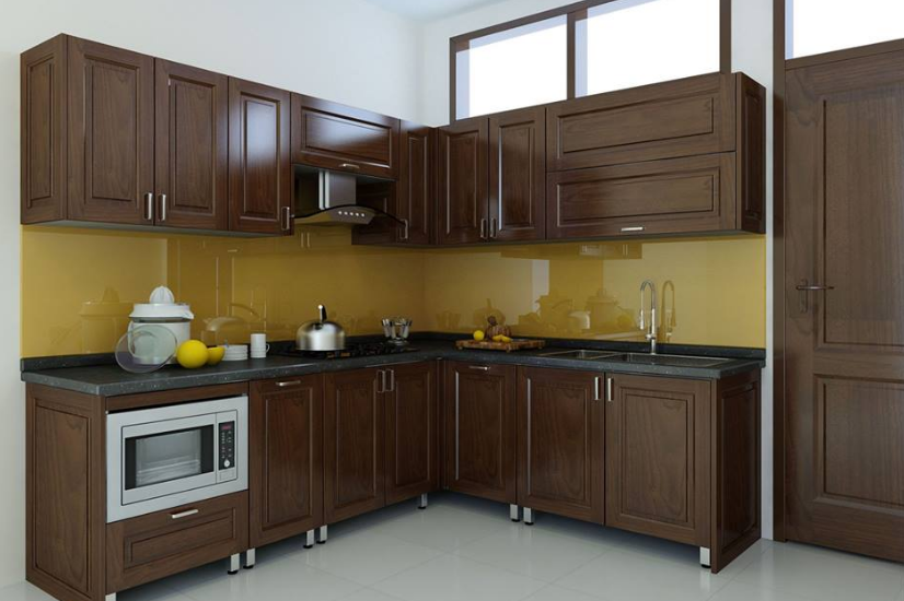 Tủ bếp gỗ đẹp