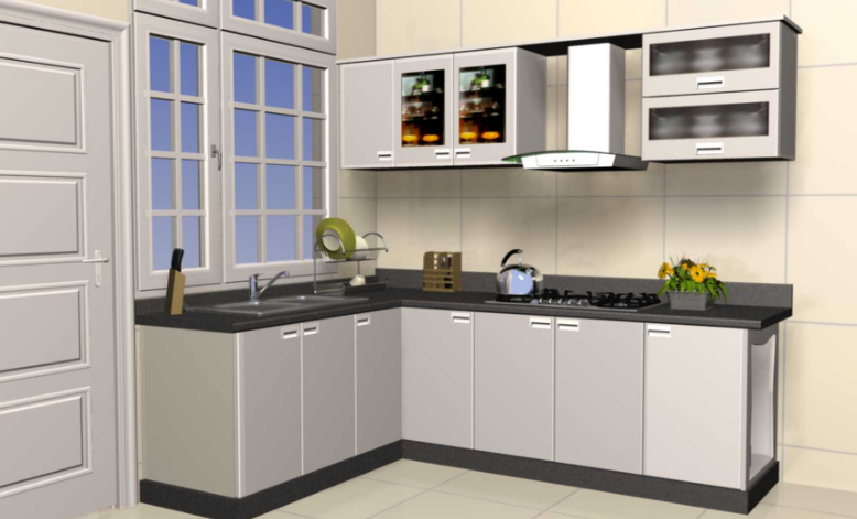 tủ bếp inox mẫu 1