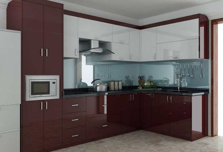 Tủ bếp inox mẫu số 4