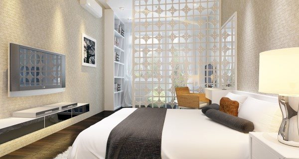 mẫu vách ngăn cnc phòng ngủ vinh