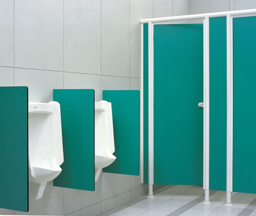 Tính thẩm mỹ là điểm mạnh của vách ngăn vệ sinh 2 Vách ngăn vệ sinh