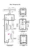 Bản vẽ thiết kế thang máy tải khách